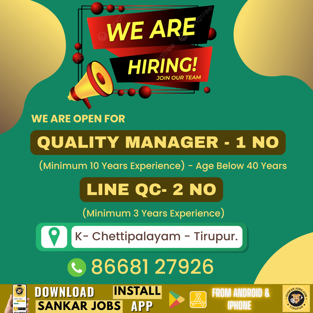 Garment Jobs