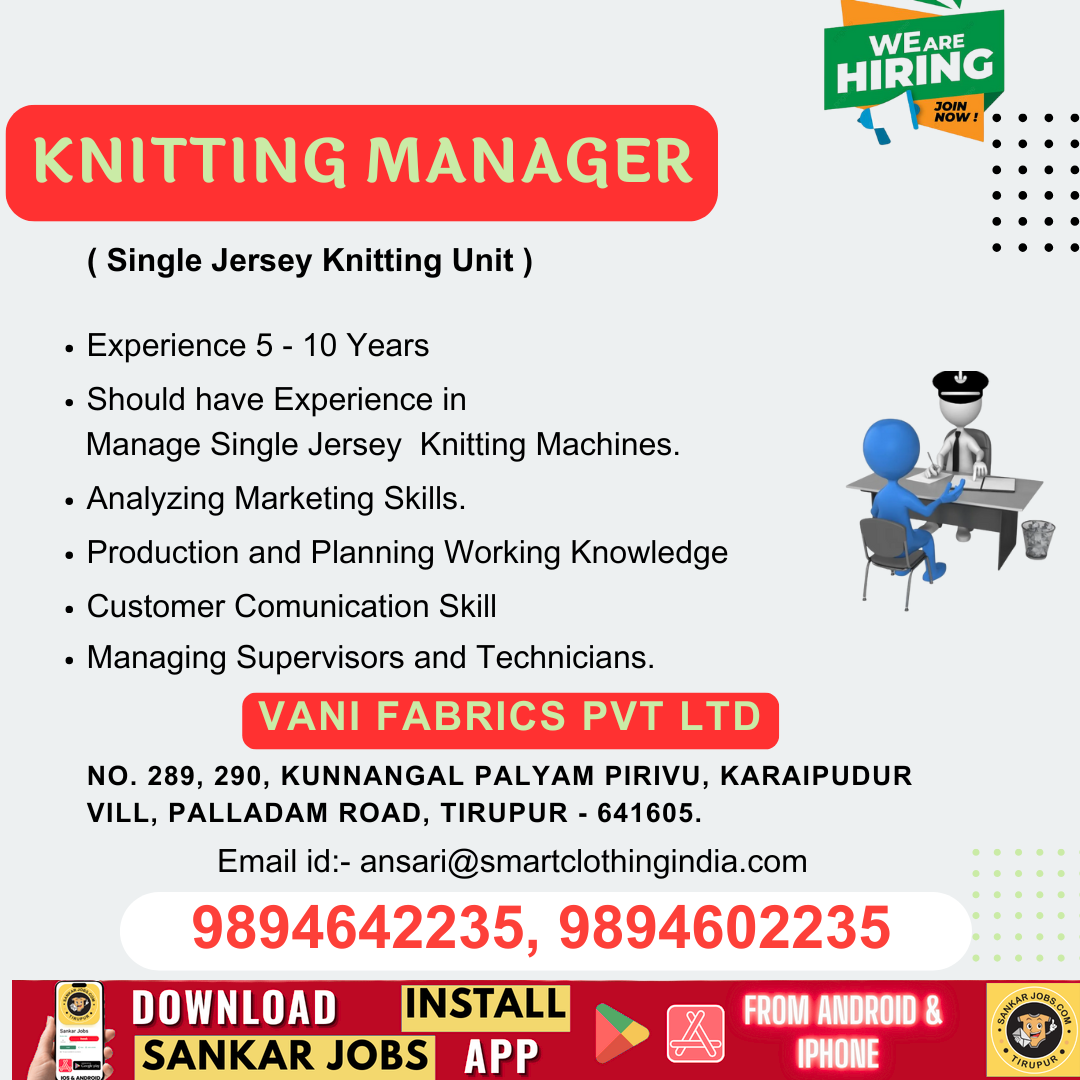 Garment Jobs