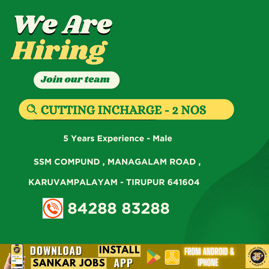 Garment Jobs