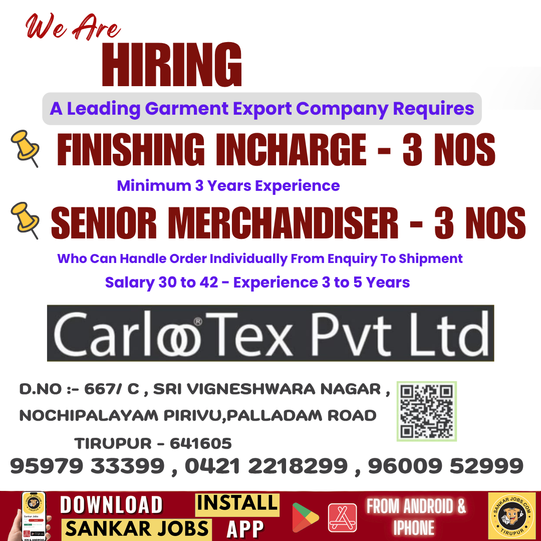 Garment Jobs