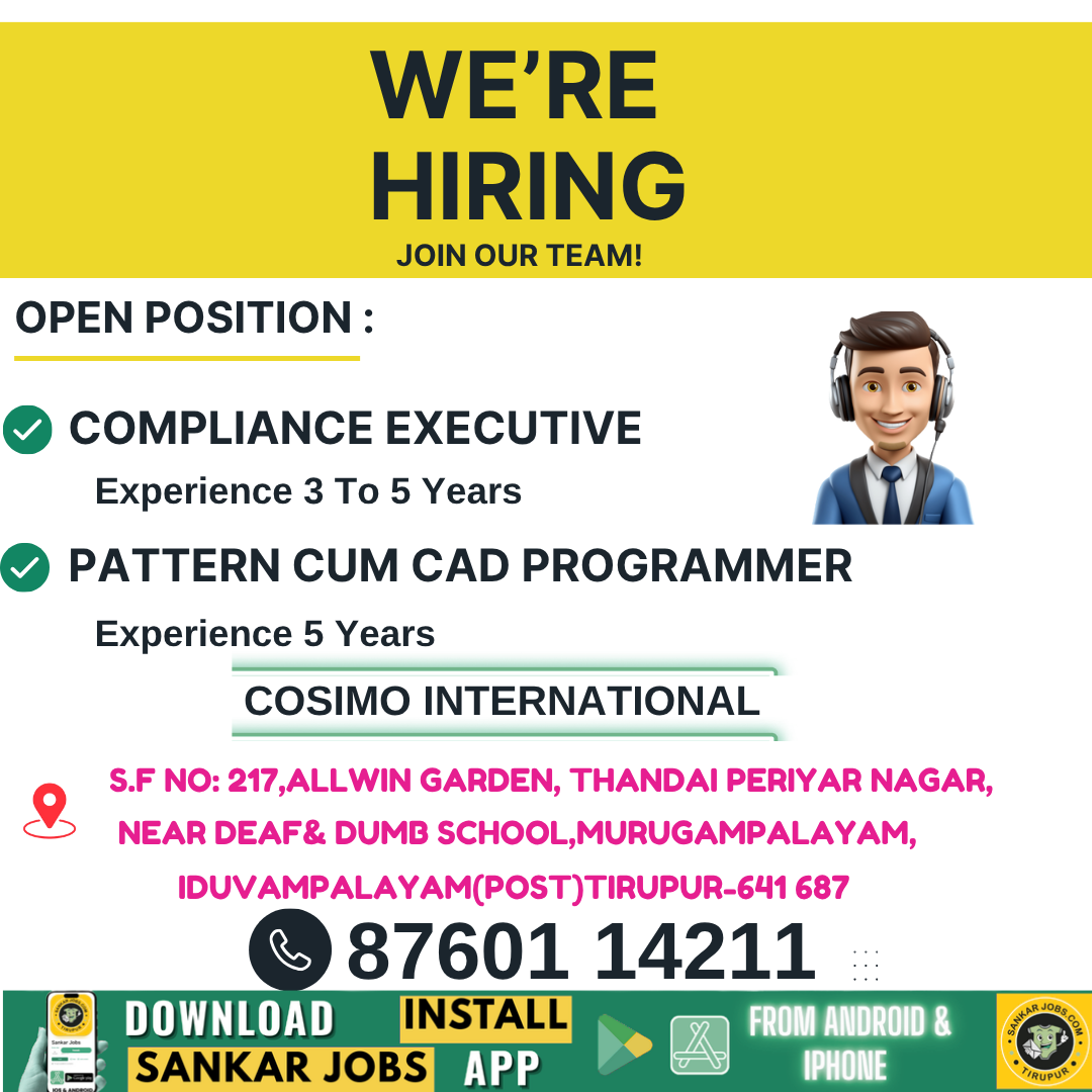 Garment Jobs