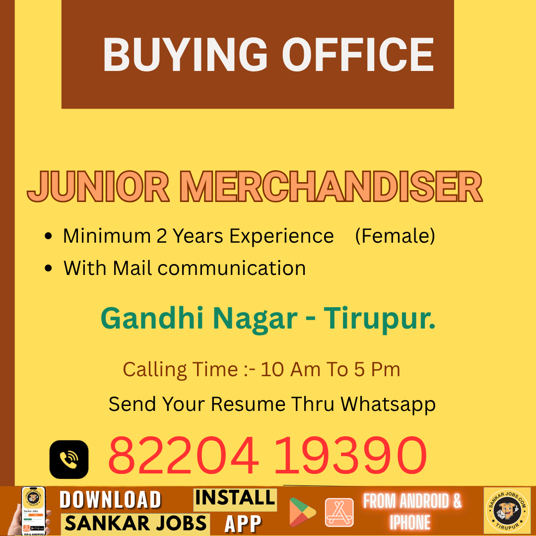 Garment Jobs