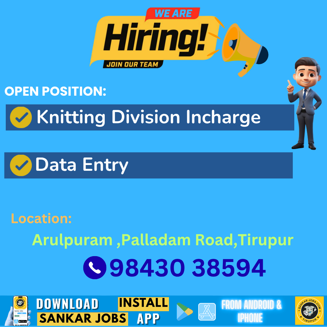 Garment jobs