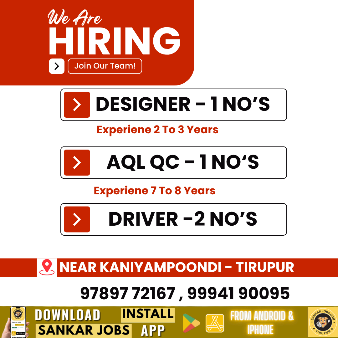 Garment jobs