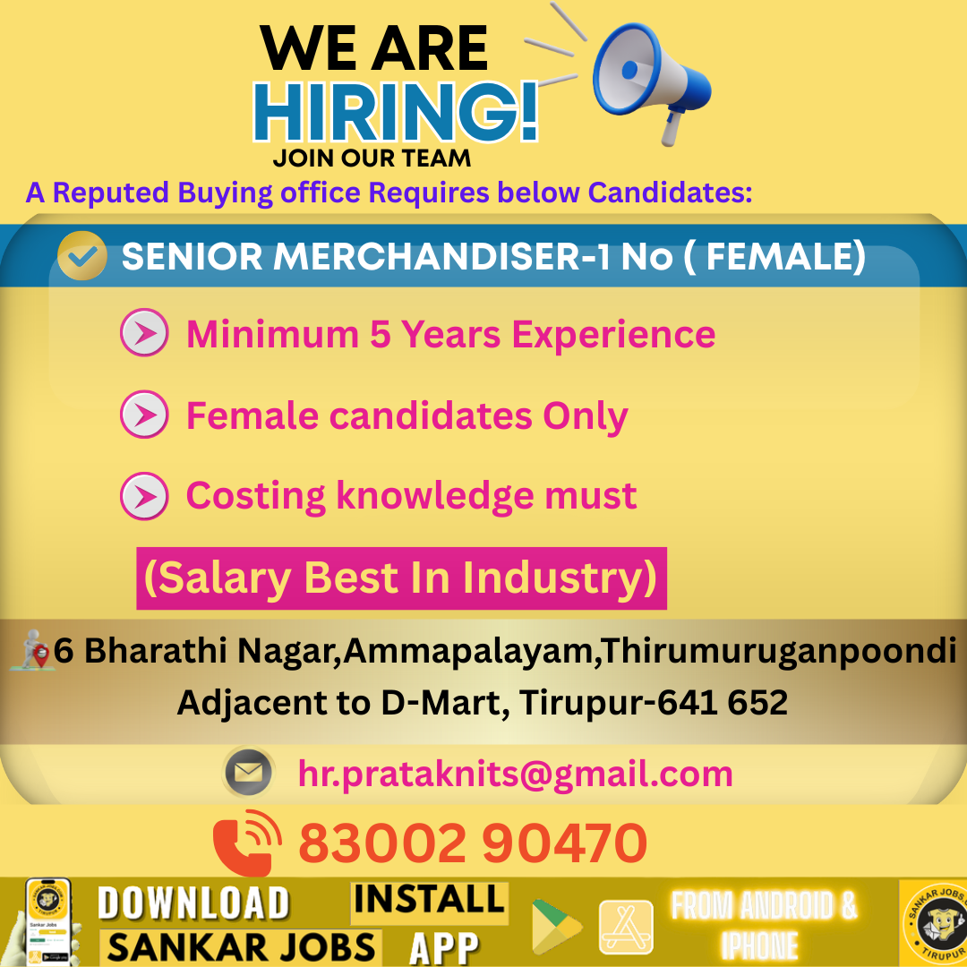 Garment Jobs