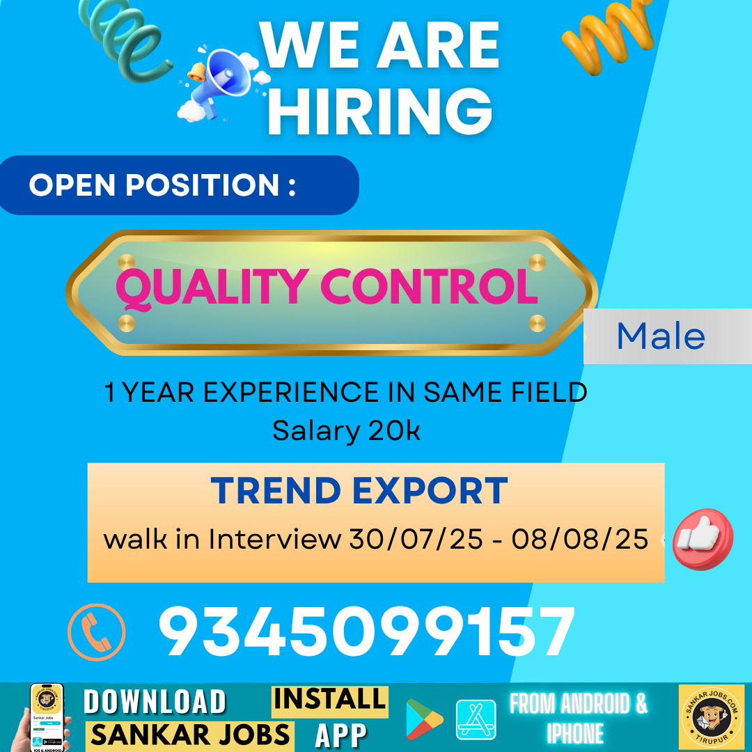 Garment Jobs