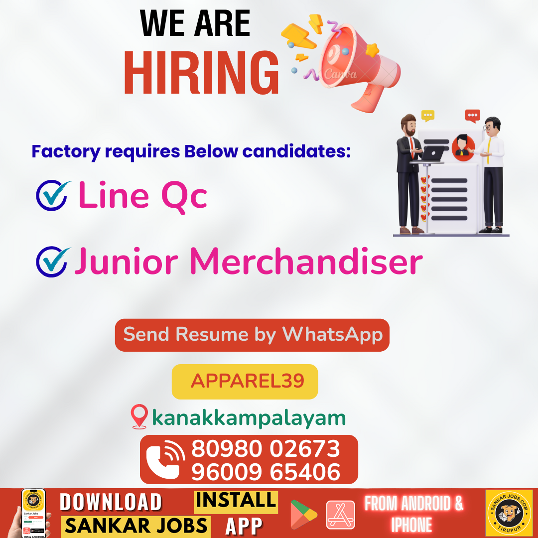 Garment Jobs