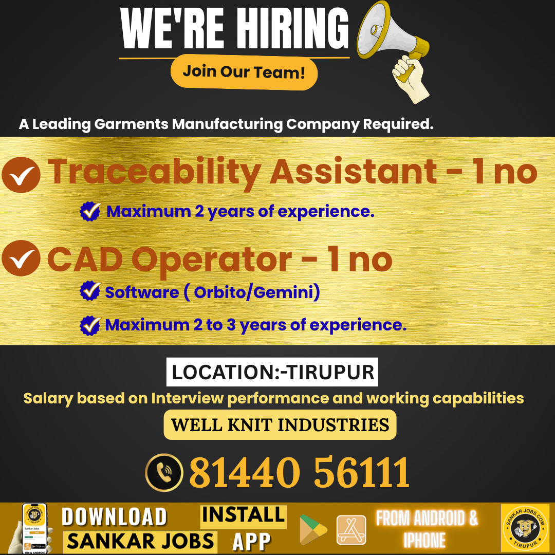 Garment Jobs