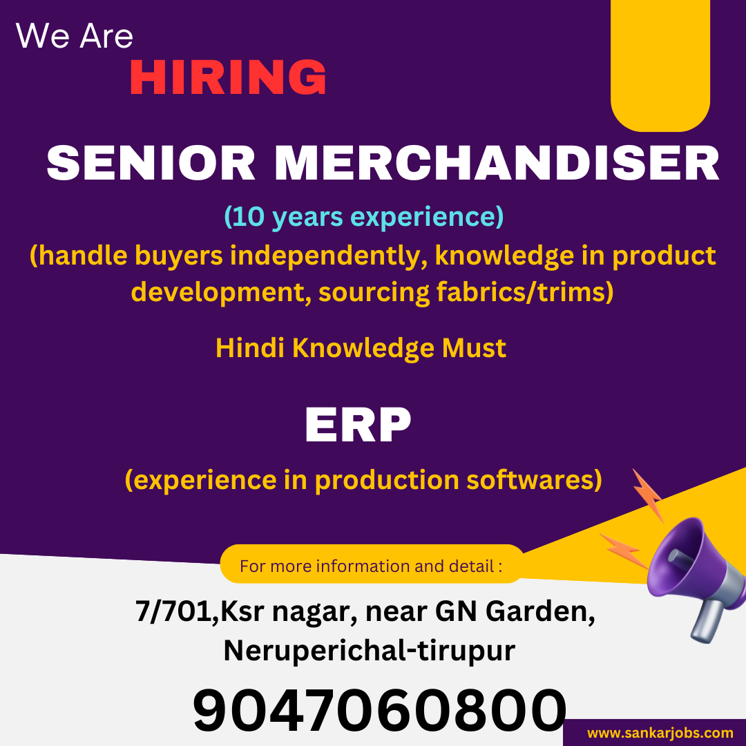 Garment Jobs