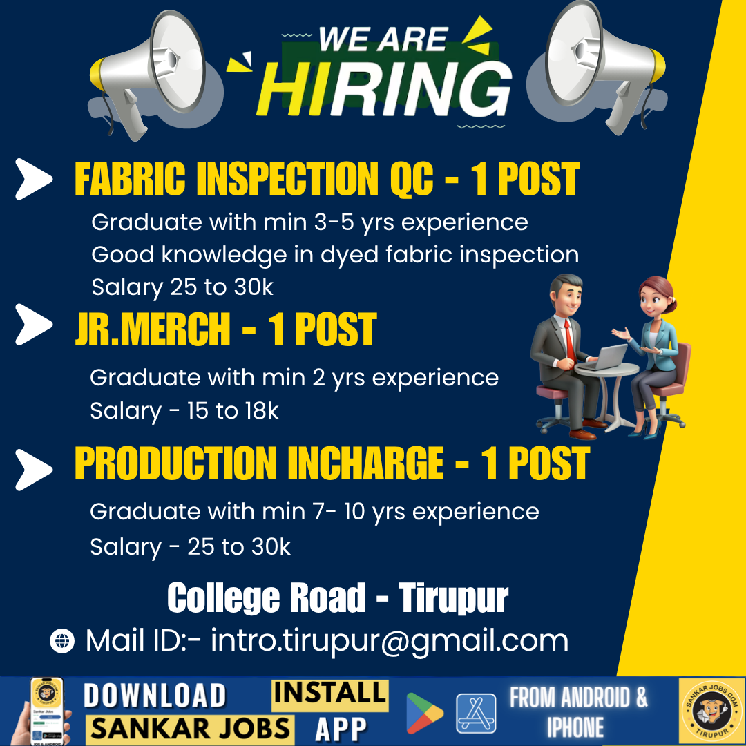 Garment Jobs
