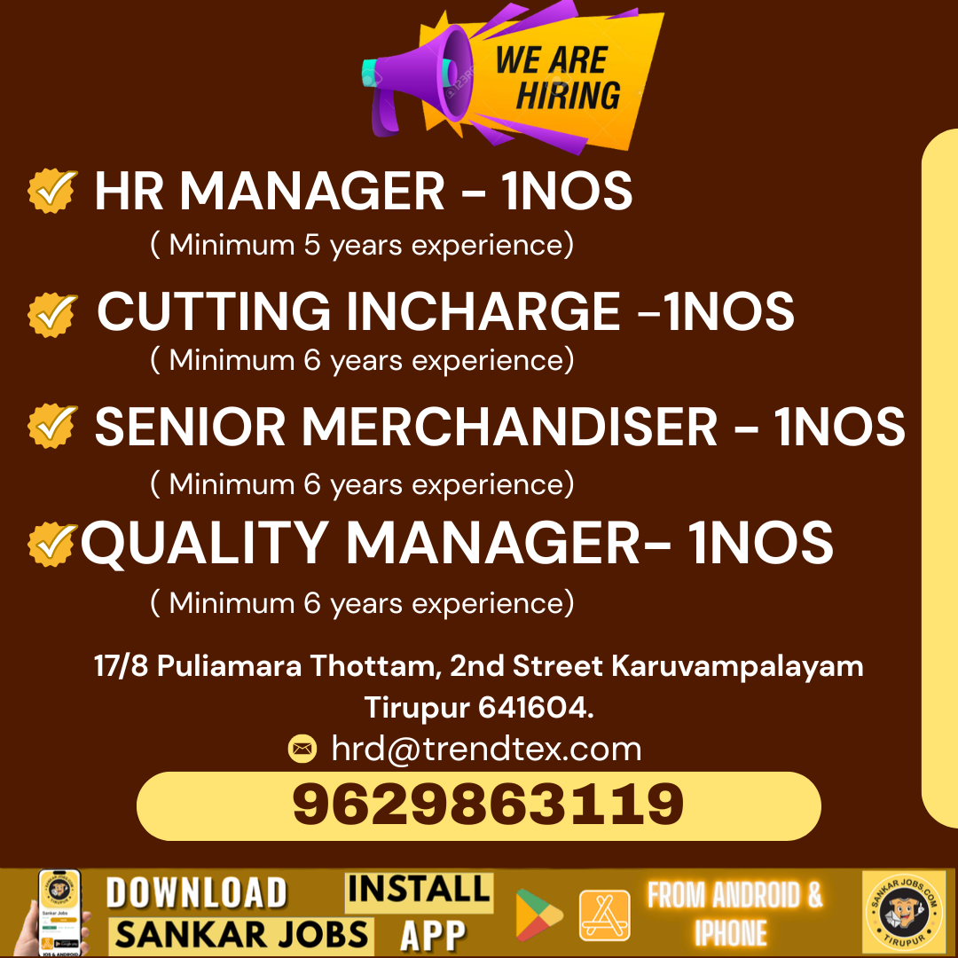 Garment Jobs