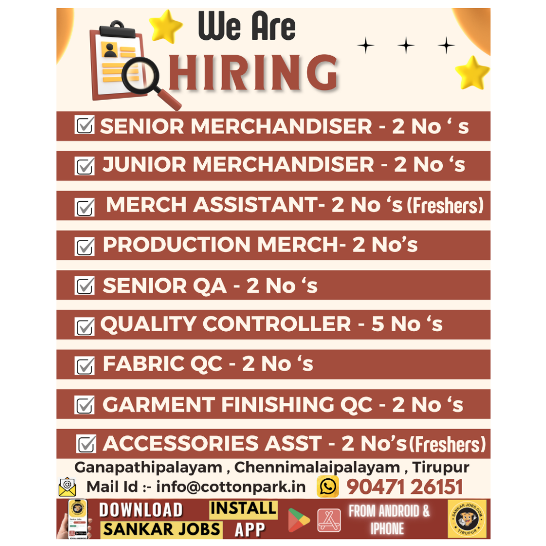 Garment Jobs