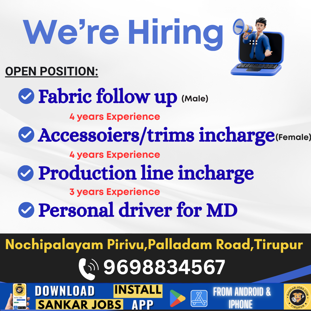 Garment Jobs