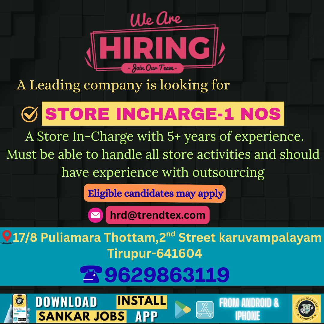 Garment Jobs