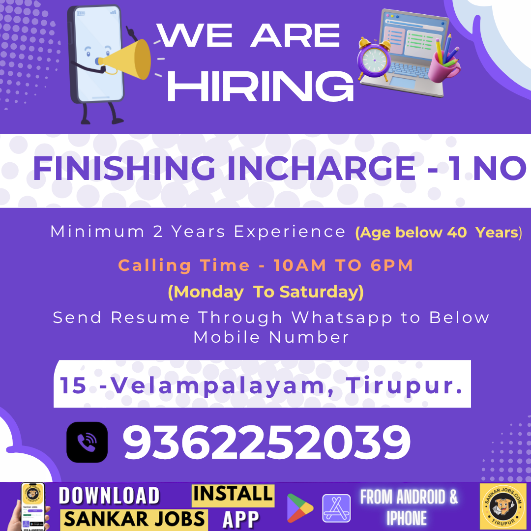 Garment Jobs