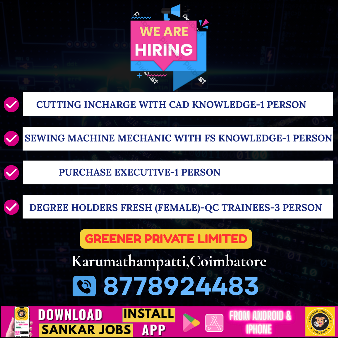 Garment Jobs