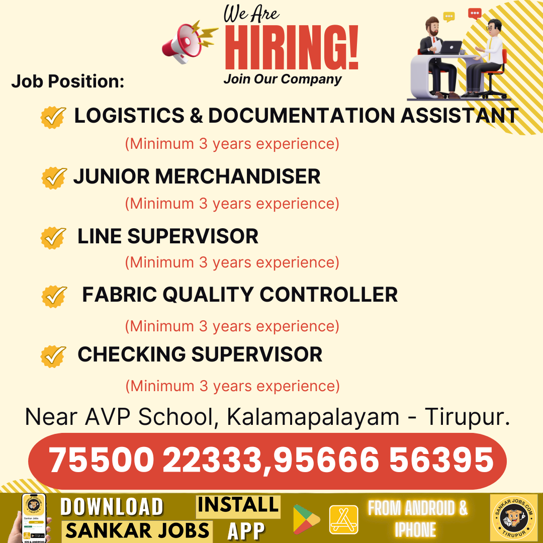 Garment Jobs
