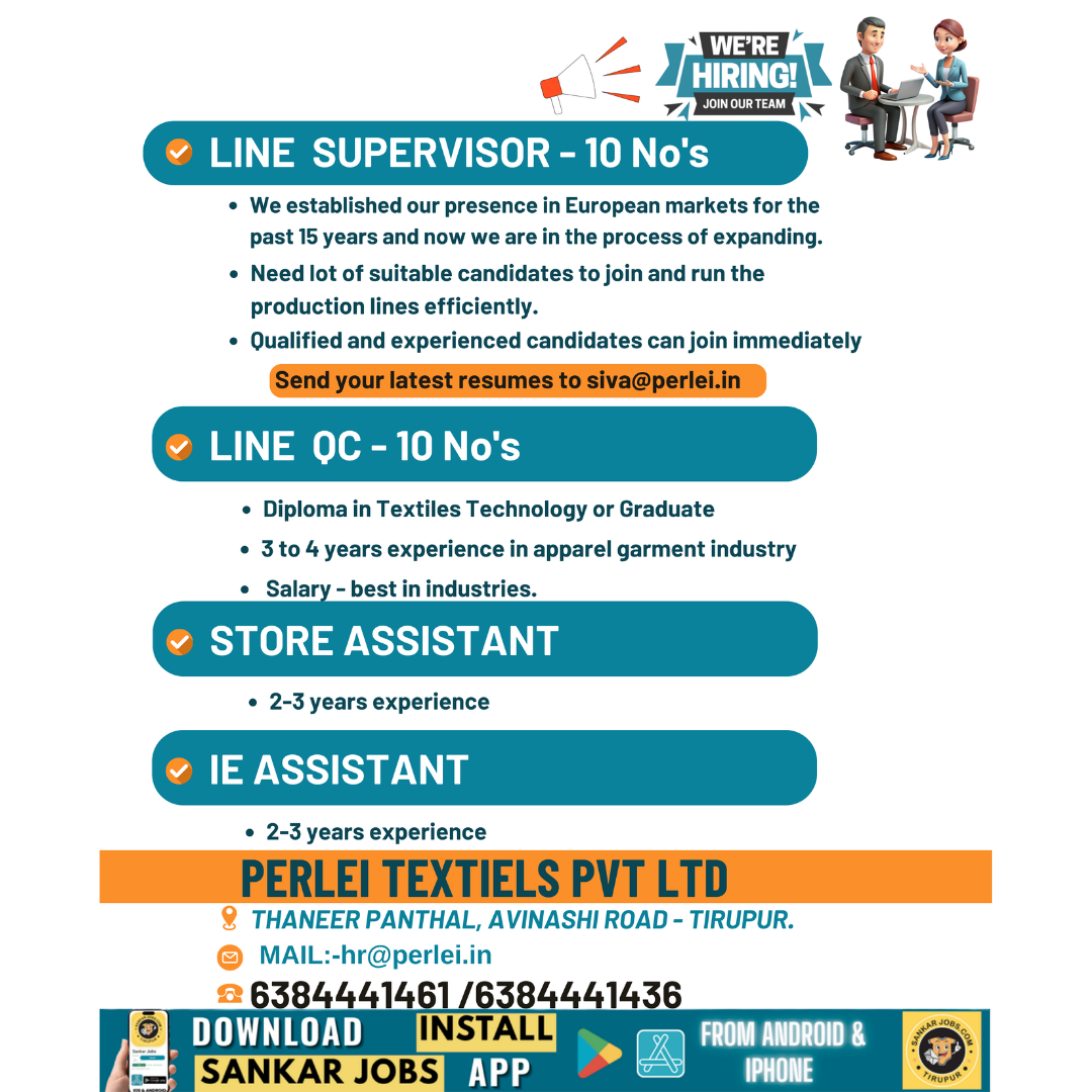 Garment Jobs