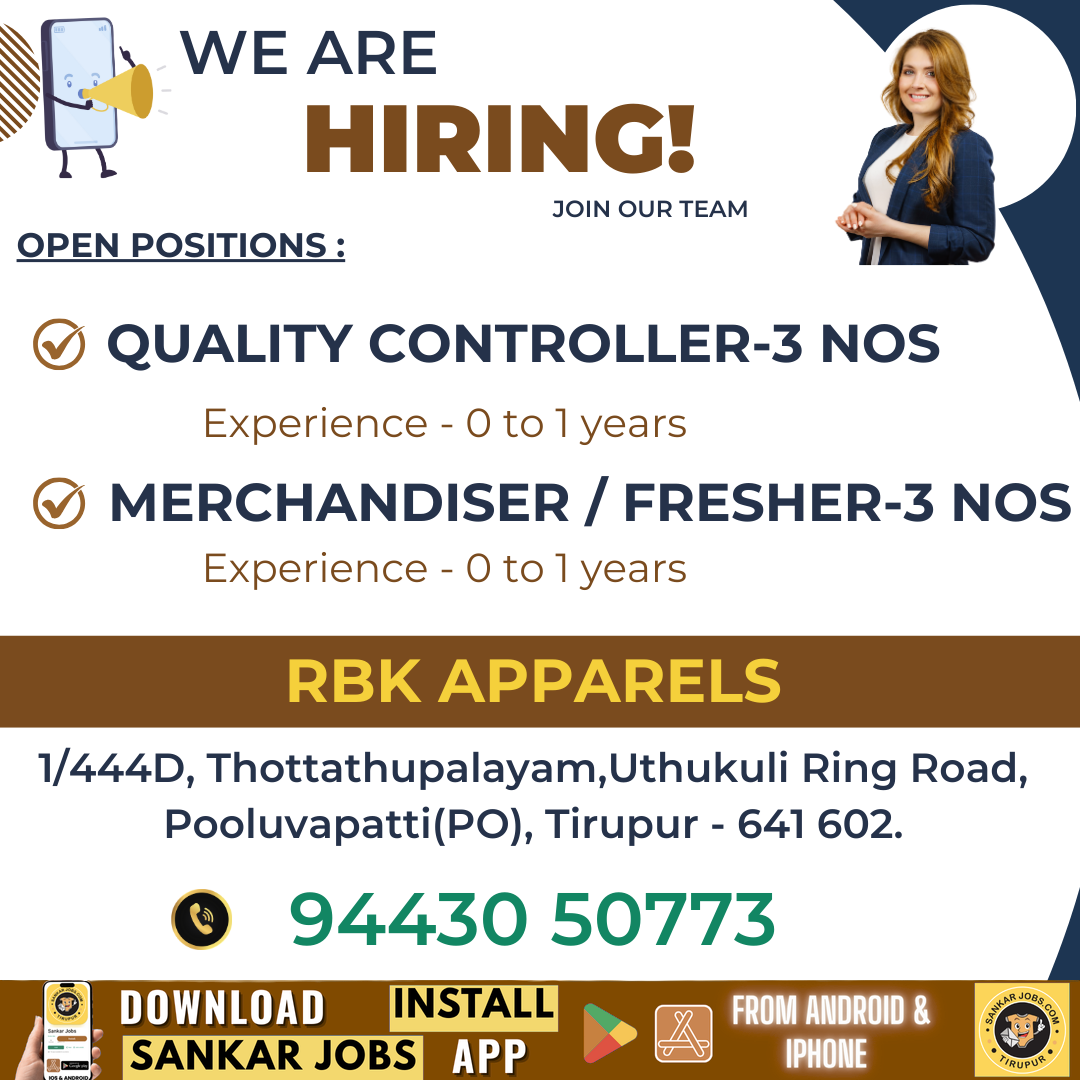 Garment Jobs