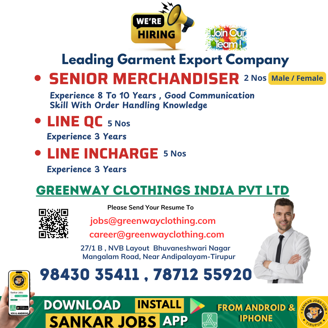 Garment Jobs
