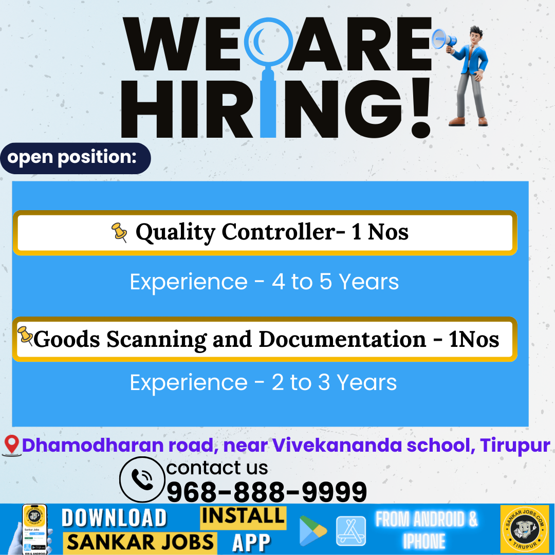 Garment Jobs