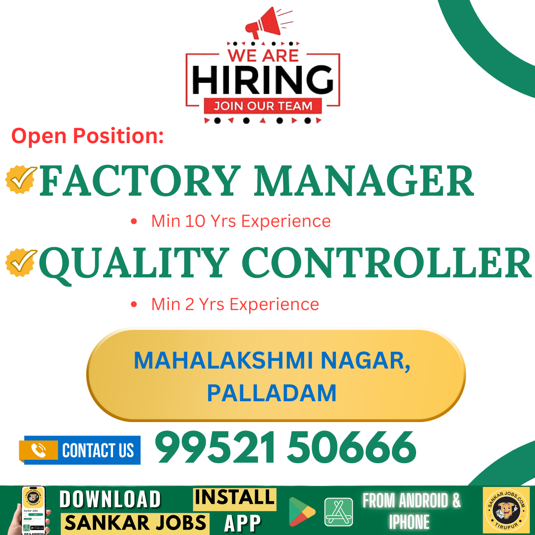 Garment Jobs
