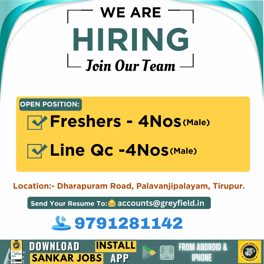 Garment Jobs