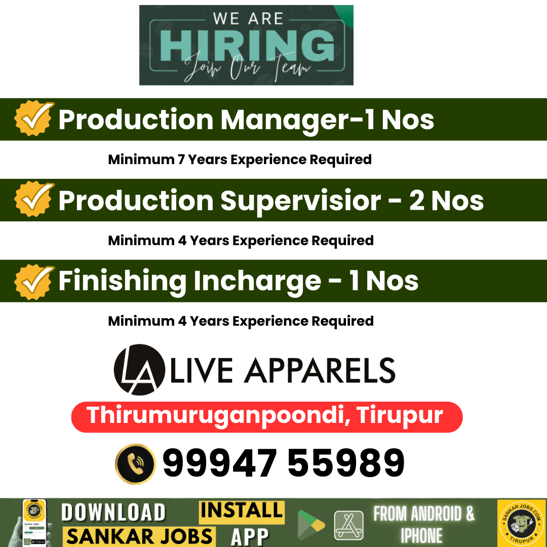 Garment Jobs