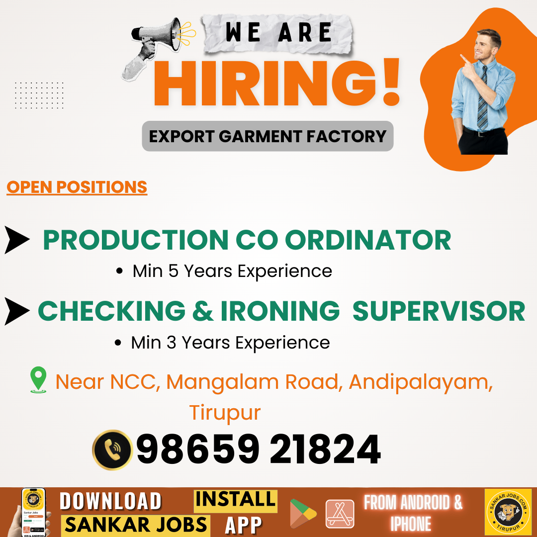Garment Jobs
