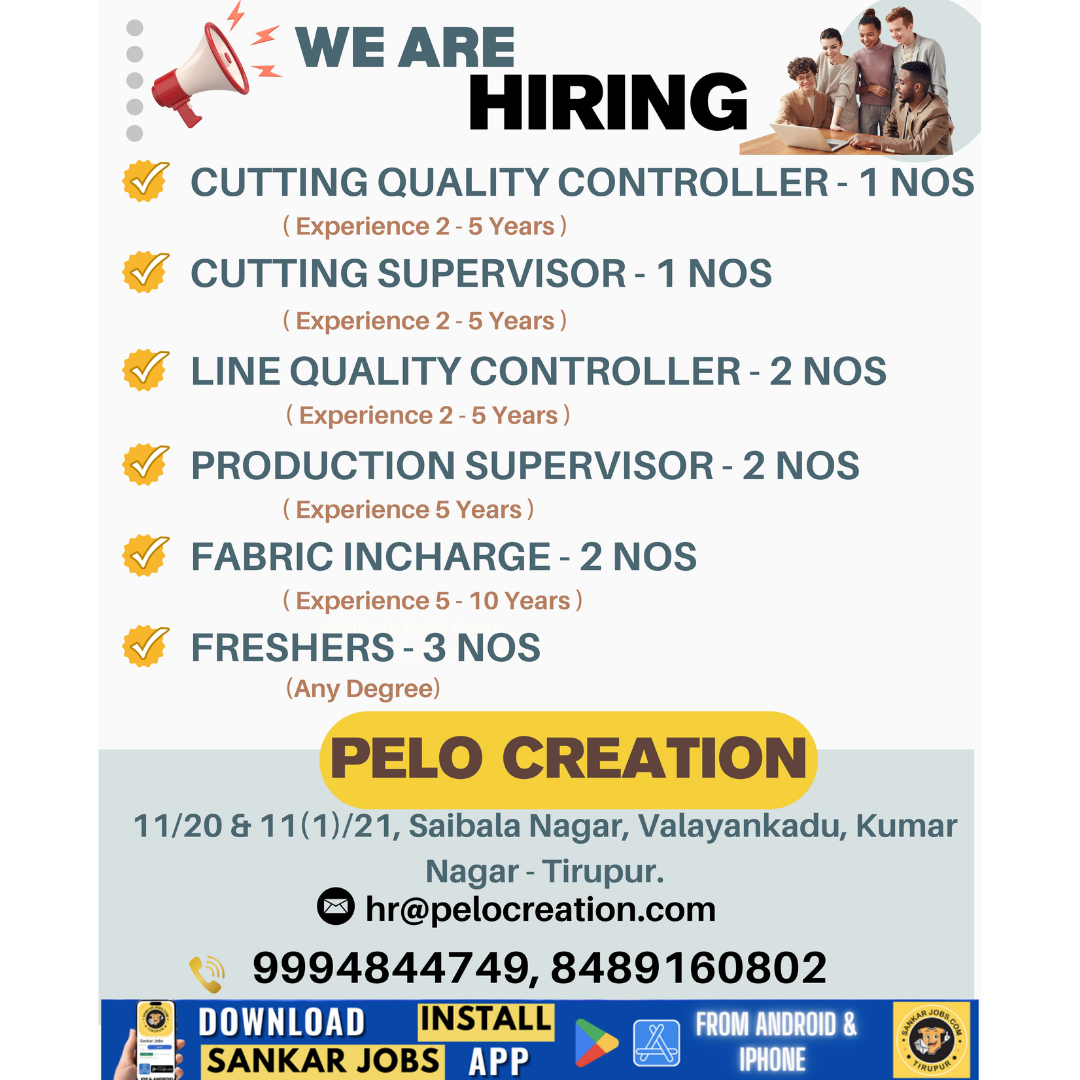 Garment Jobs