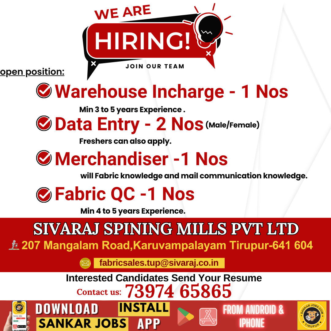 Garment Jobs