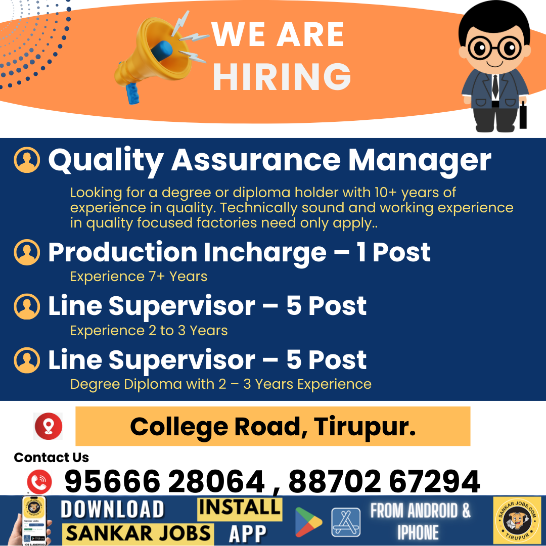 Garment Jobs