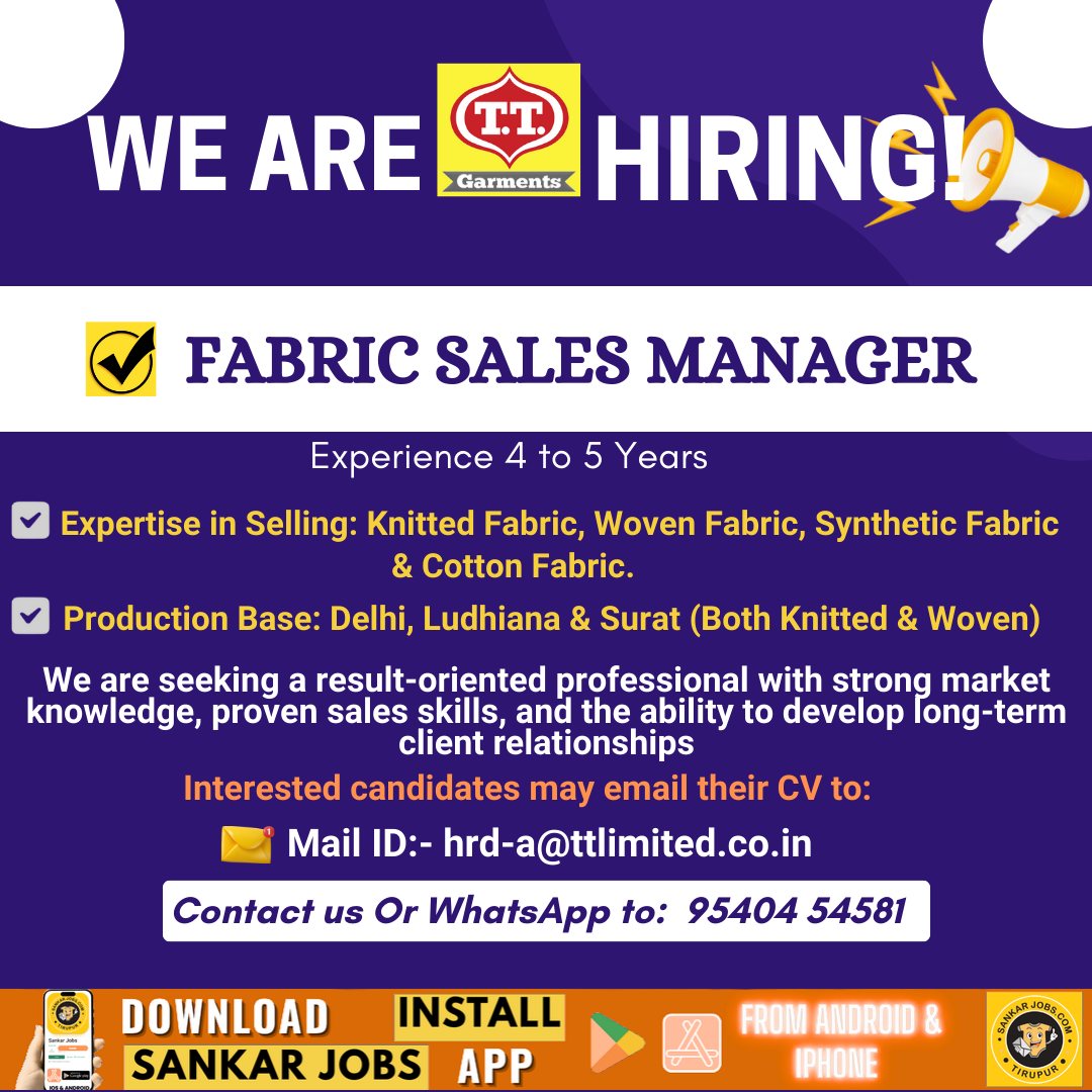 Garment Jobs