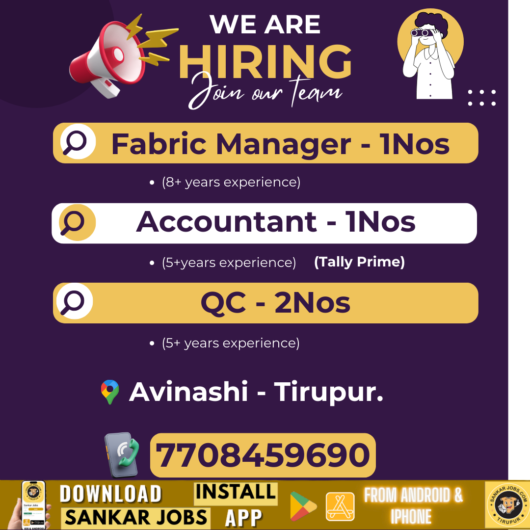 Garment Jobs