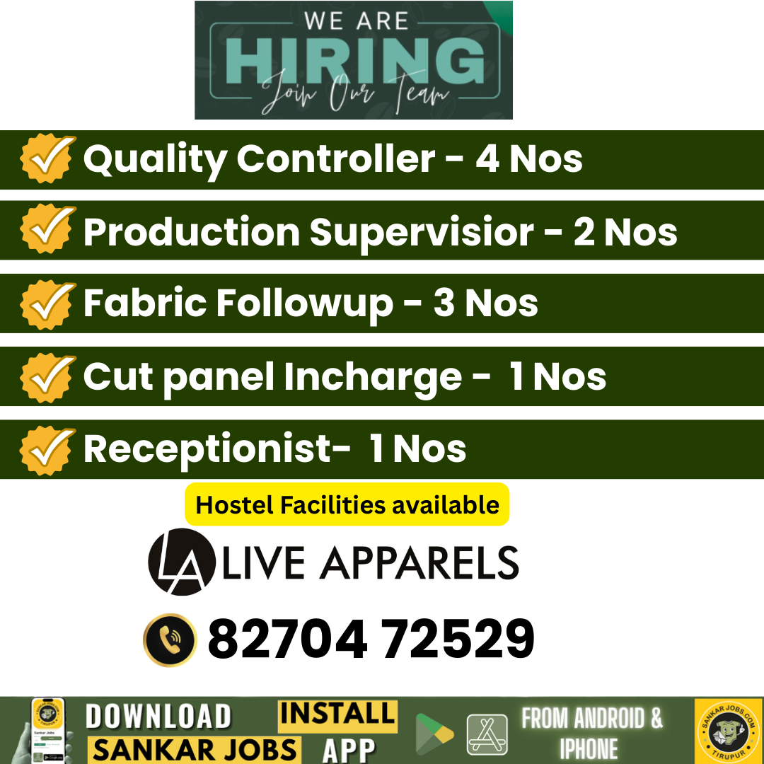 Garment Jobs