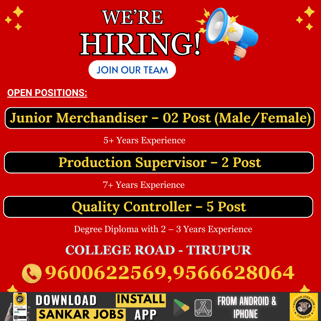 Garment Jobs