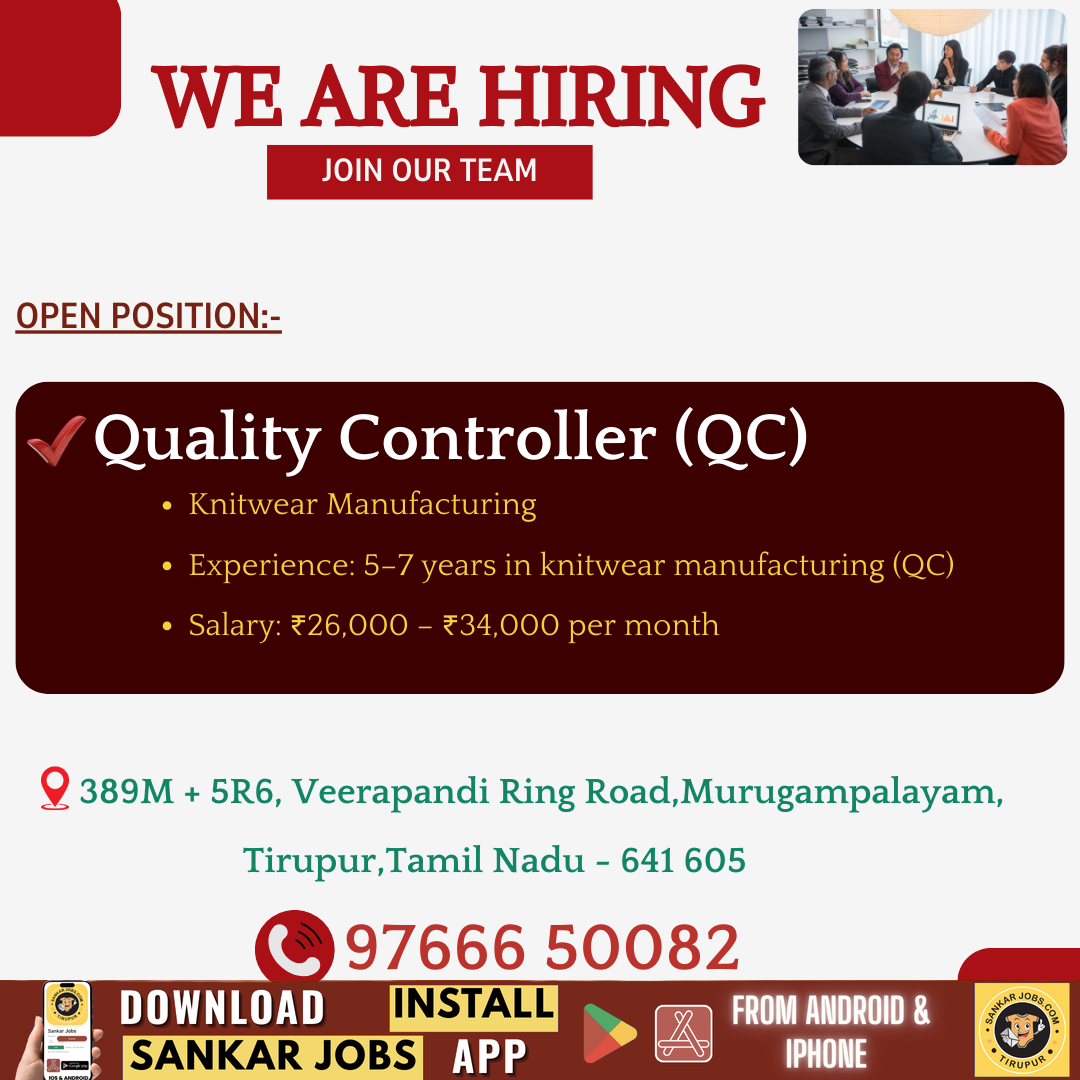 Garment Jobs