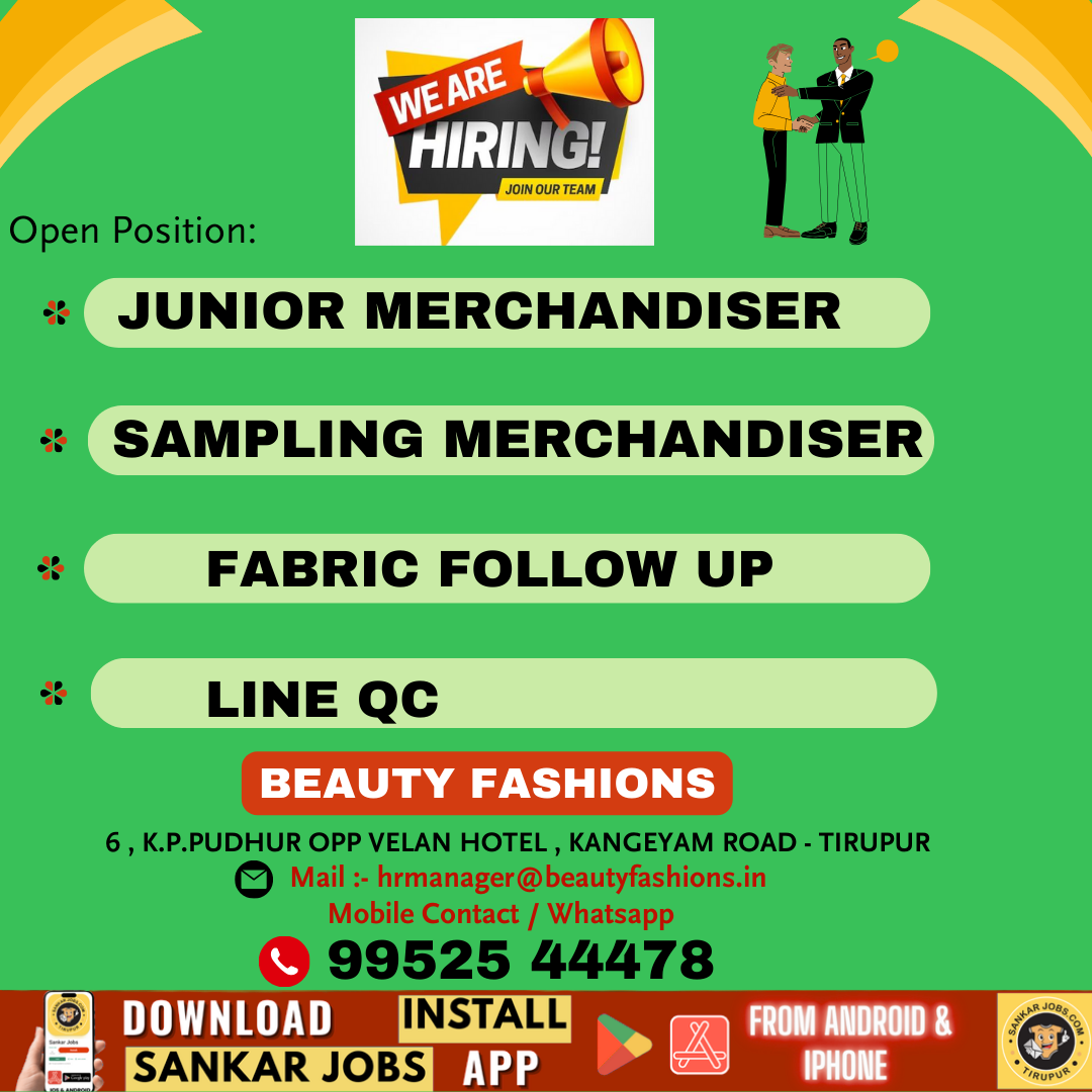 Garment Jobs