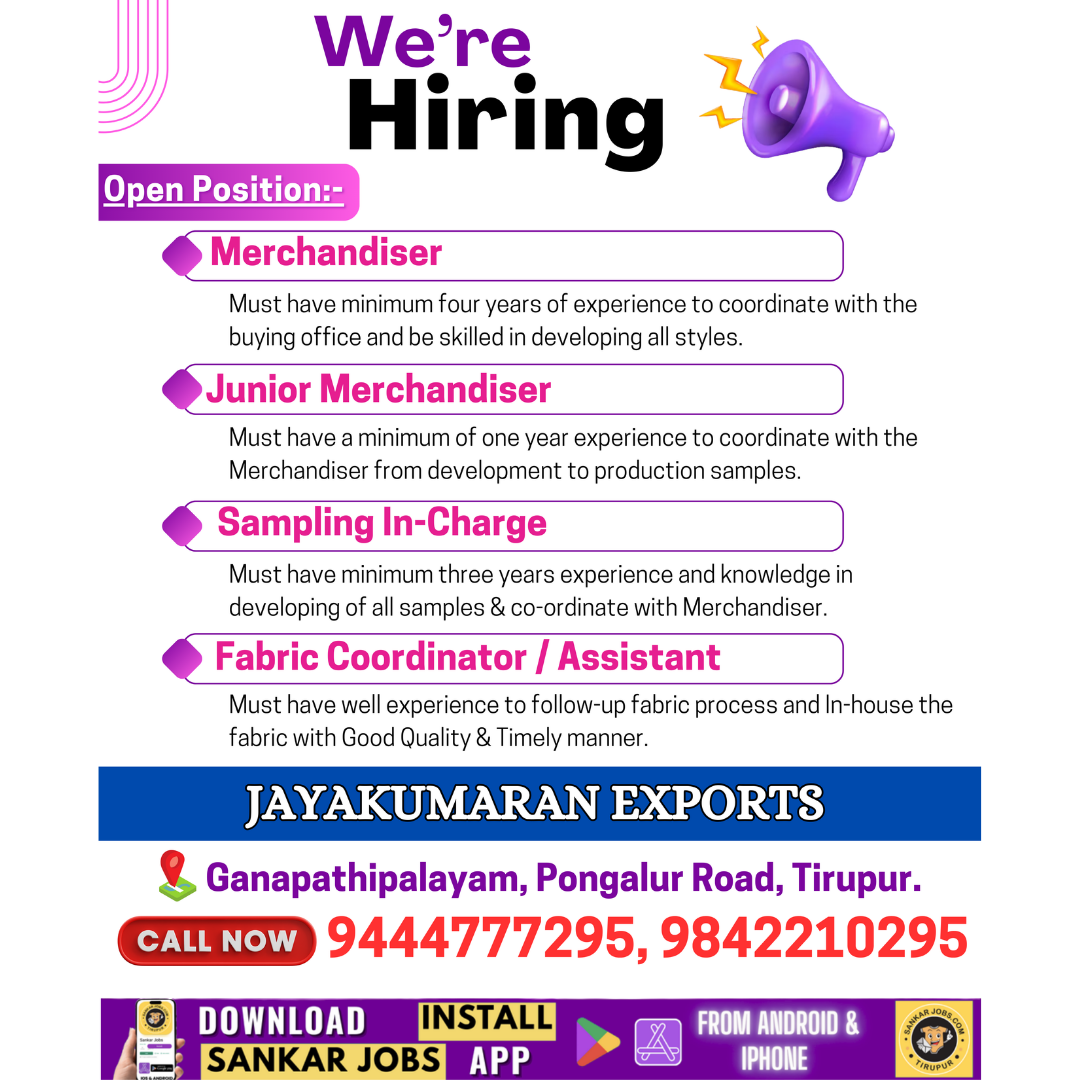 Garment Jobs