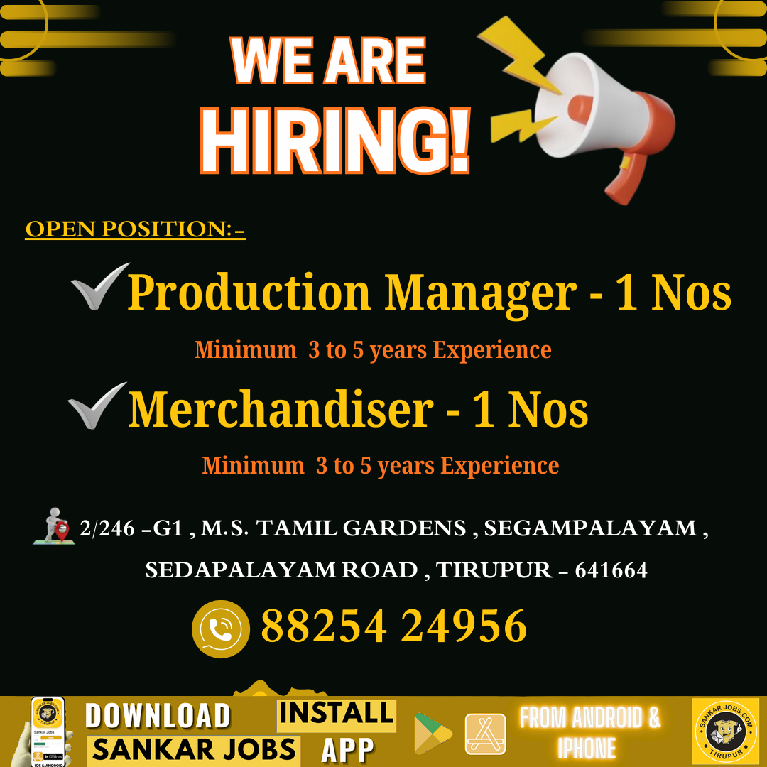 Garment Jobs