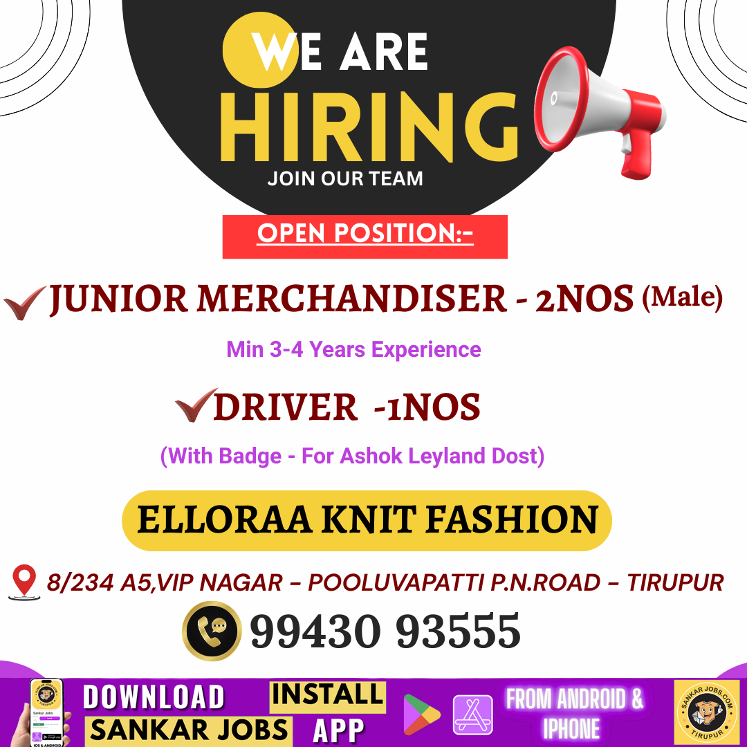Garment Jobs