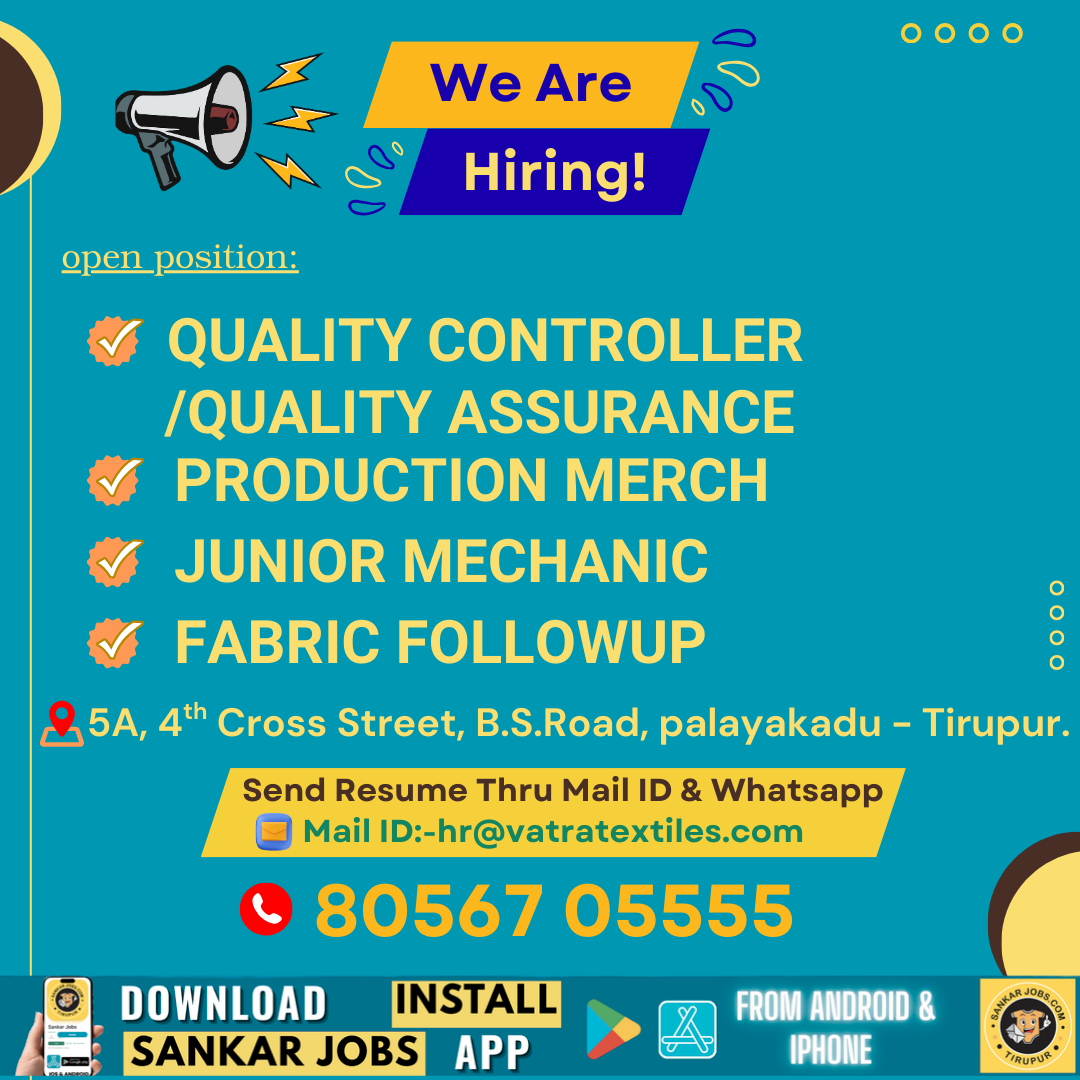 Garment Jobs