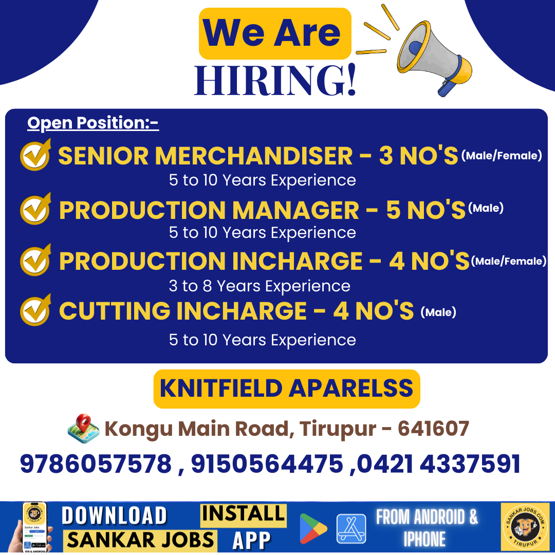 Garment Jobs