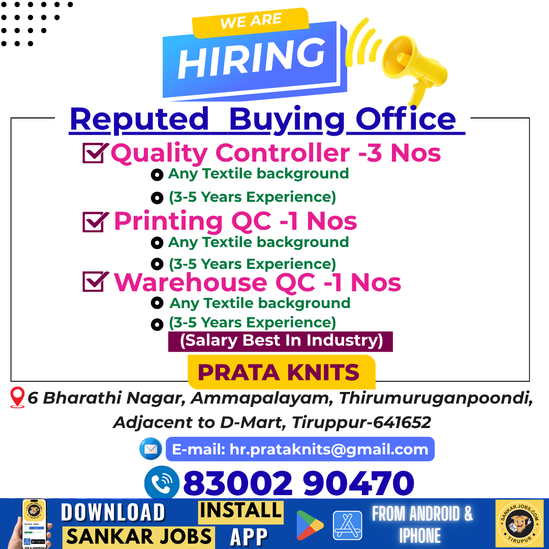 Garment Jobs