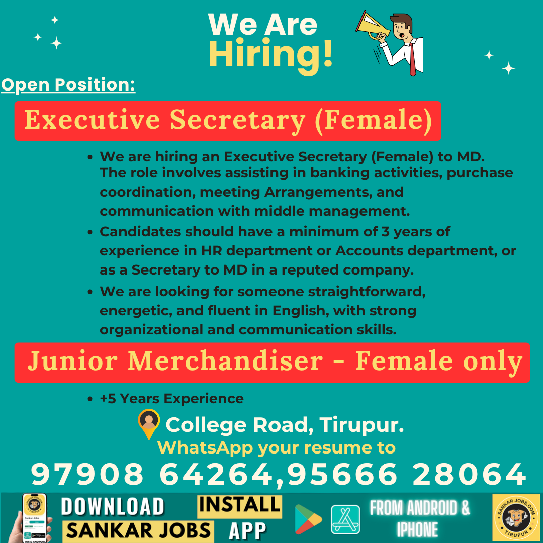 Garment Jobs