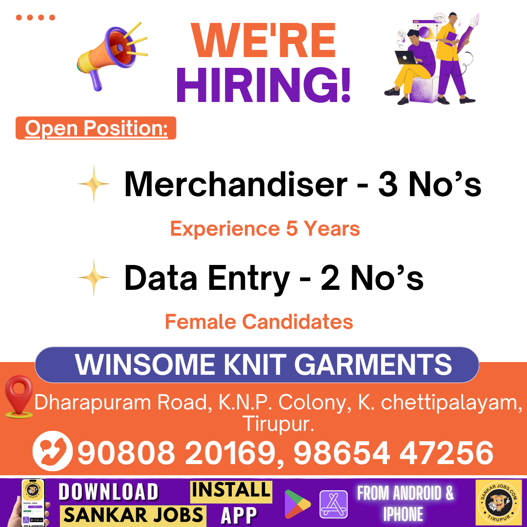 Garment Jobs