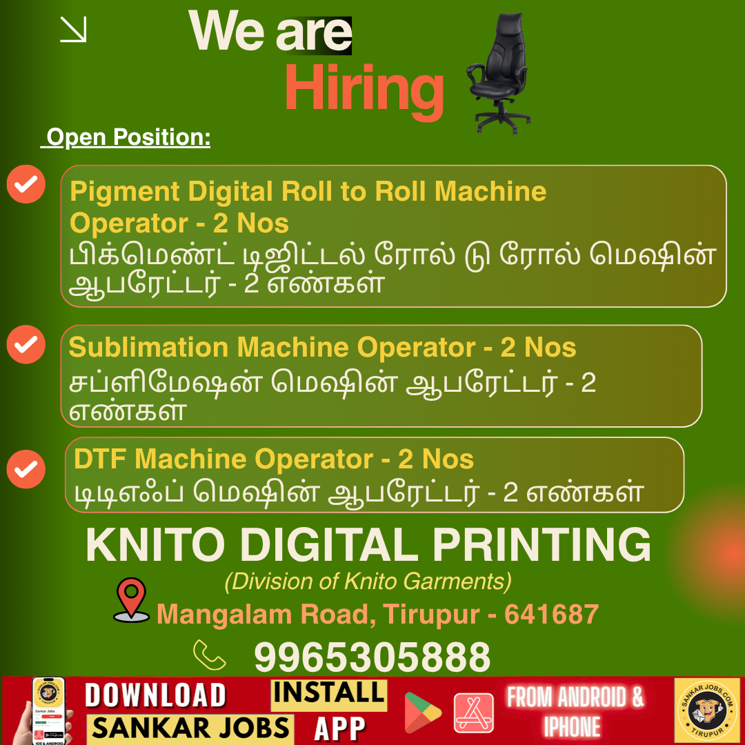 Garment Jobs
