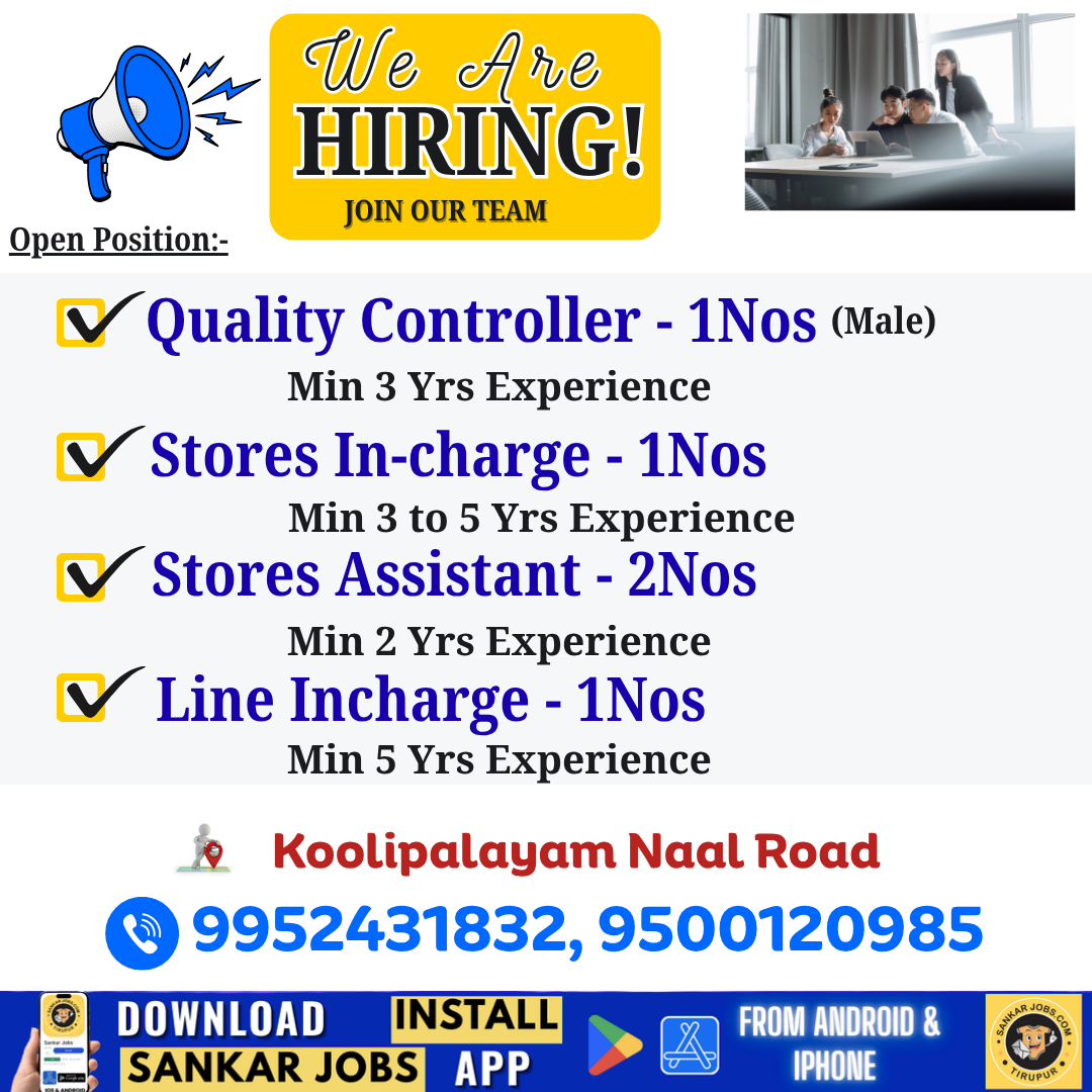 Garment Jobs
