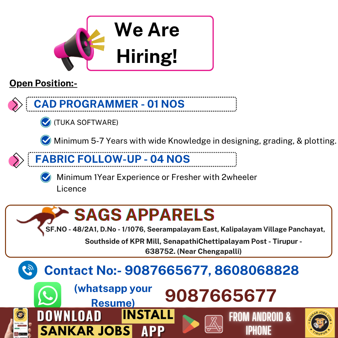 Garment Jobs