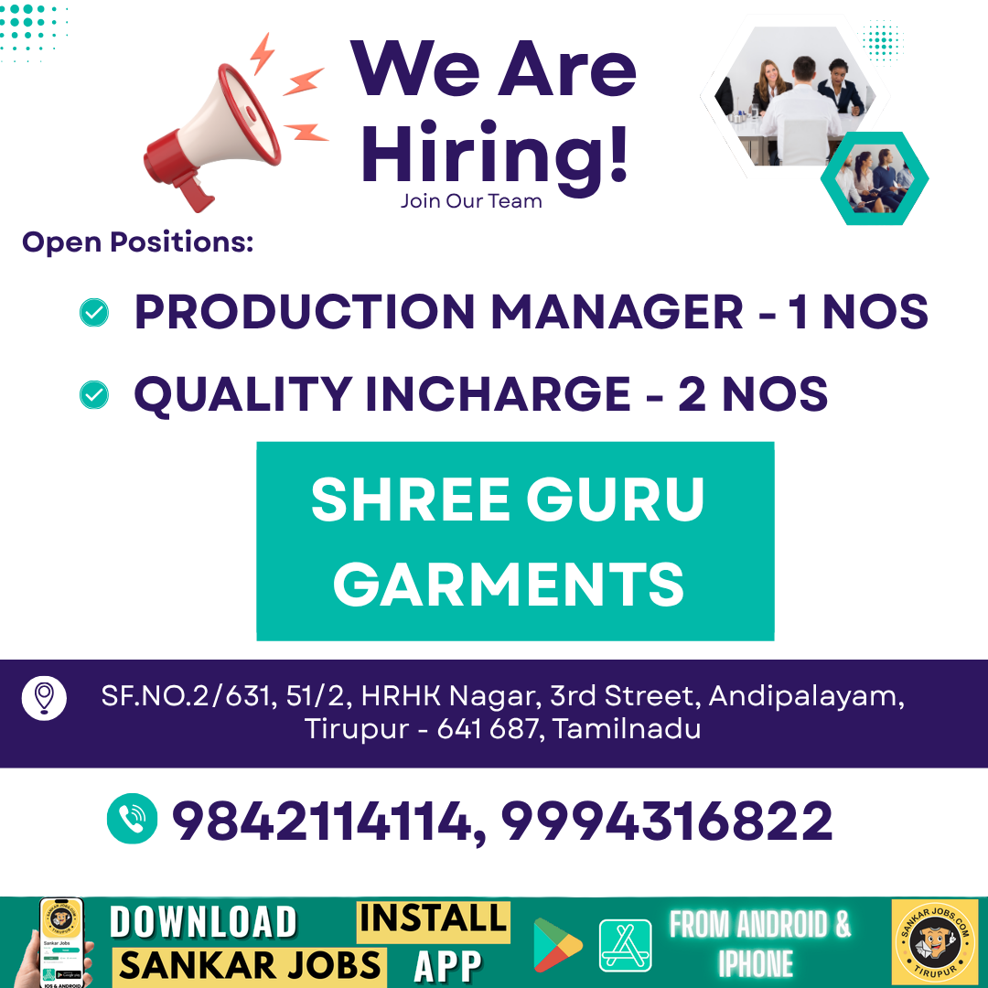 Garment Jobs